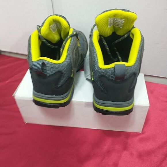 Propet WBA002M Woman's SZ 7W Peak Water Proof Lace up Hiking Gray/Lime Diabetic. - Picture 5 of 11